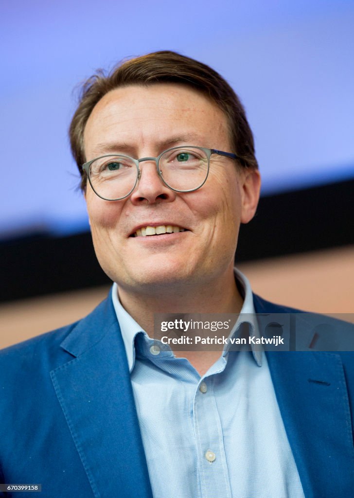 Prince Constantijn  Of the Netherlands Opens RoboBusinessEurope In The Hague