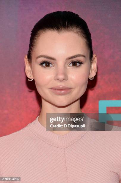 Eline Powell attends the Freeform 2017 Upfront at Hudson Mercantile on April 19, 2017 in New York City.