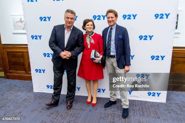 Actor Alec Baldwin, journalist Janet Maslin and entrepreneur, natural resources investor, philanthropist and art collector Thomas S. Kaplan attend...