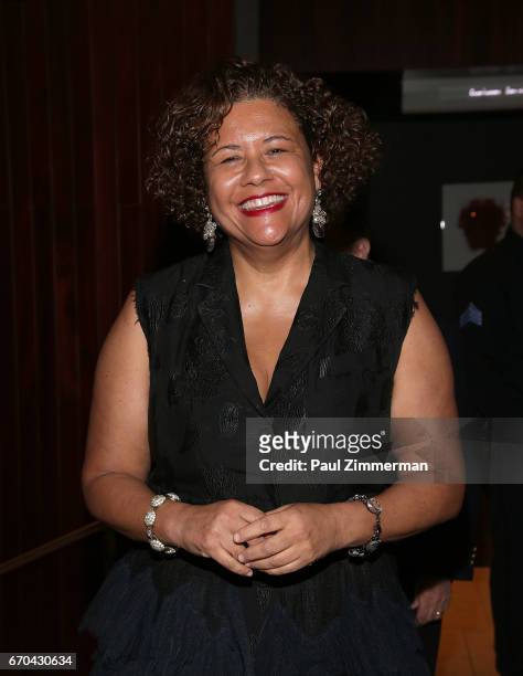 Elizabeth Alexander attends the 15th Annual Benefit For The Academy of American Poets at Lincoln Center for the Performing Arts on April 19, 2017 in...