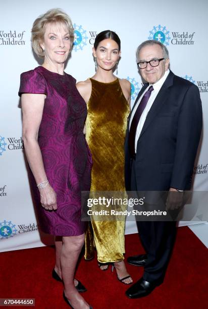 Kay Isaacson Leibowitz, World of Children Co-Founder/Event Co-Chair, Lily Aldridge Followill, Wolrd of Children Celebrity Ambassador, Honorary Chair,...