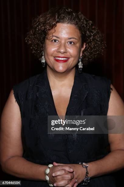 Elizabeth Alexander attends the 15th Annual Benefit for The Academy of American Poets at Lincoln Center for the Performing Arts on April 19, 2017 in...