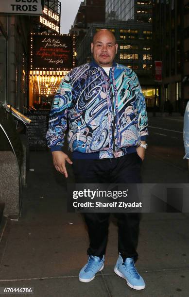 Fat Joe attends D'USSE Dinner Series with Fat Joe at Hunt & Fish Club on April 19, 2017 in New York City.