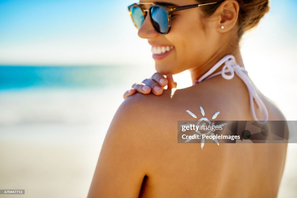 Ich habe den Schutz brauche ich gegen die Sonne