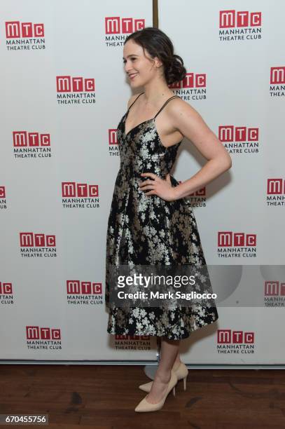 Actress Francesca Carpanini attends "The Little Foxes" Opening Night After Party at Copacabana on April 19, 2017 in New York City.