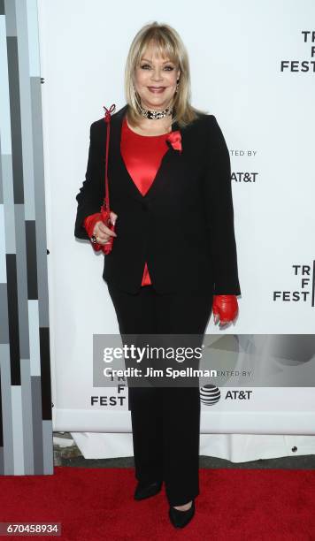 Author Candy Spelling attends the 2017 Tribeca Film Festival - "Clive Davis: The Soundtrack Of Our Lives" world premiere - opening night at Radio...