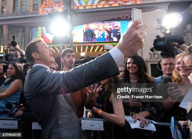 Actor Chris Pratt arrives at the premiere of Disney and Marvel's "Guardians Of The Galaxy Vol. 2" at Dolby Theatre on April 19, 2017 in Hollywood,...