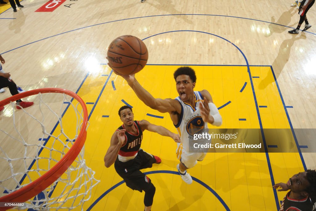 Portland Trail Blazers v Golden State Warriors