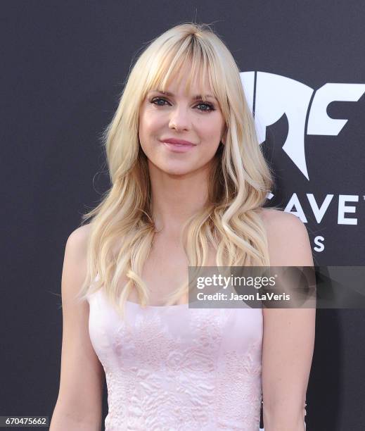 Actress Anna Faris attends the premiere of "Guardians of the Galaxy Vol. 2" at Dolby Theatre on April 19, 2017 in Hollywood, California.