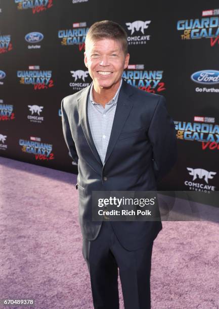 Comic book creator Rob Liefeld at The World Premiere of Marvel Studios Guardians of the Galaxy Vol. 2. at Dolby Theatre in Hollywood, CA April...