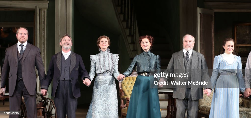 "The Little Foxes" Opening Night - Arrivals & Curtain Call