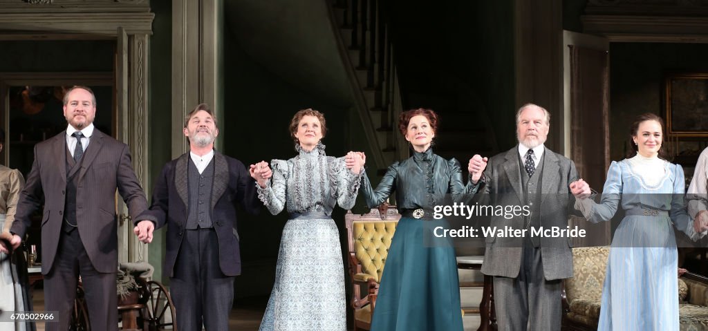 "The Little Foxes" Opening Night - Arrivals & Curtain Call