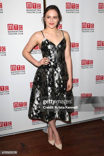 Francesca Carpanini attends "The Little Foxes" opening night after party at Copacabana on April 19, 2017 in New York City.