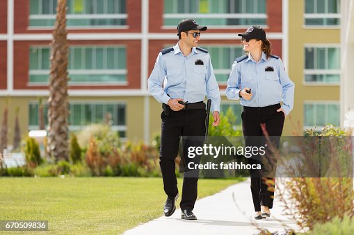Two Security Guard High-Res Stock Photo - Getty Images
