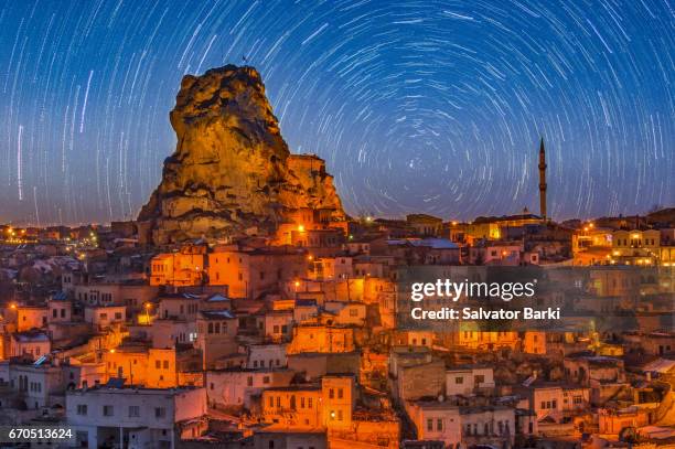 ortahisar, cappadocia - ortahisar stock pictures, royalty-free photos & images