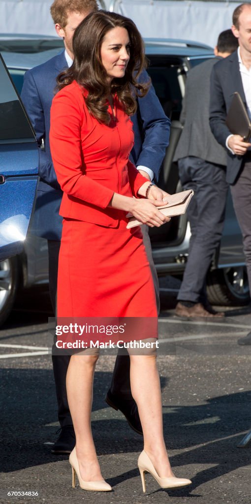 The Duke & Duchess Of Cambridge And Prince Harry Officially Open The Global Academy