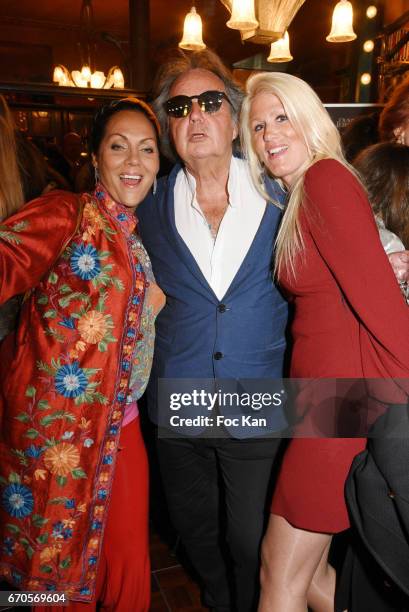 Hermine de Clermont Tonnerre, Gonzague Saint Bris and Alice Bertheaume attend 'La Closerie Des Lilas' Literary Awards 2016 At La Closerie Des Lilas...