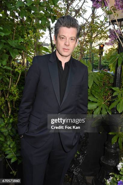 Actor/singer Benjamin Biolay attends 'La Closerie Des Lilas' Literary Awards 2016 At La Closerie Des Lilas on April 19, 2017 in Paris, France.