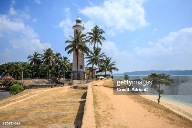 classic view of galle in a day - échappée belle stock pictures, royalty-free photos & images