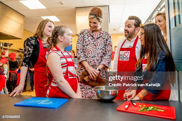 Queen Maxima Of the Netherlands Opens A Restaurant in Lelystad Queen Maxima Of the Netherlands Opens A Restaurant in Lelystad