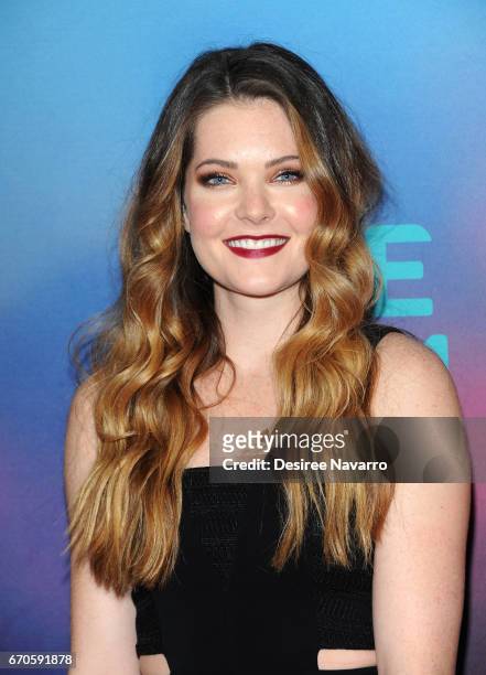 Actress Meghann Fahy attends Freeform 2017 Upfront at Hudson Mercantile on April 19, 2017 in New York City.