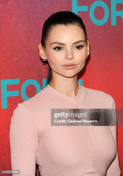 Actress Eline Powell attends Freeform 2017 Upfront at Hudson Mercantile on April 19, 2017 in New York City.