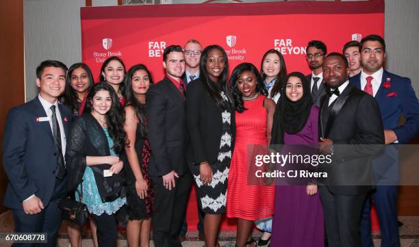 Students attend the 2017 Stars of Stony Brook Gala at Pier Sixty at Chelsea Piers on April 19, 2017 in New York City.