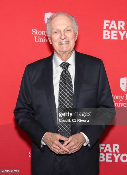 Alan Alda attends the 2017 Stars of Stony Brook Gala at Pier Sixty at Chelsea Piers on April 19, 2017 in New York City.