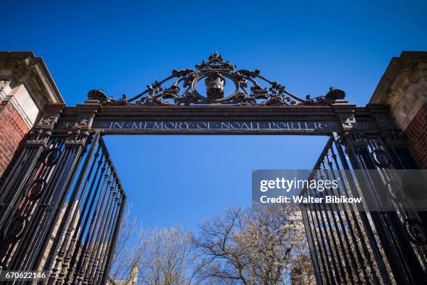 usa, connecticut, exterior - ivy league universidad fotografías e imágenes de stock