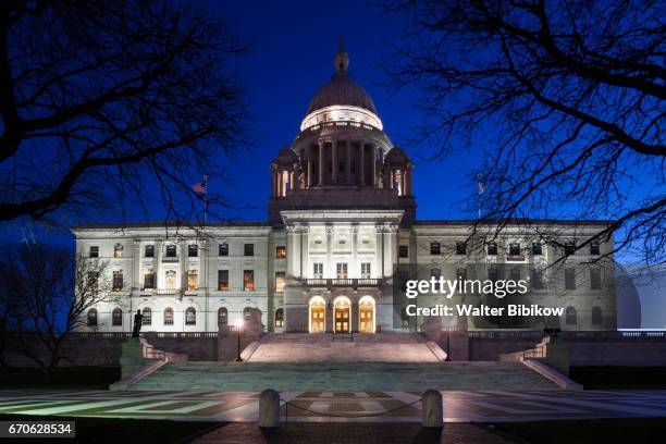 usa, rhode island, exterior - rhode island state house stock pictures, royalty-free photos & images