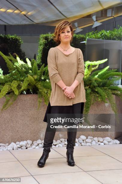 Giovanna Mezzogiorno attends a photocall for 'La Tenerezza' on April 20, 2017 in Rome, Italy.