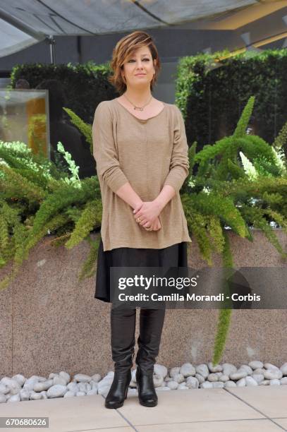 Giovanna Mezzogiorno attends a photocall for 'La Tenerezza' on April 20, 2017 in Rome, Italy.