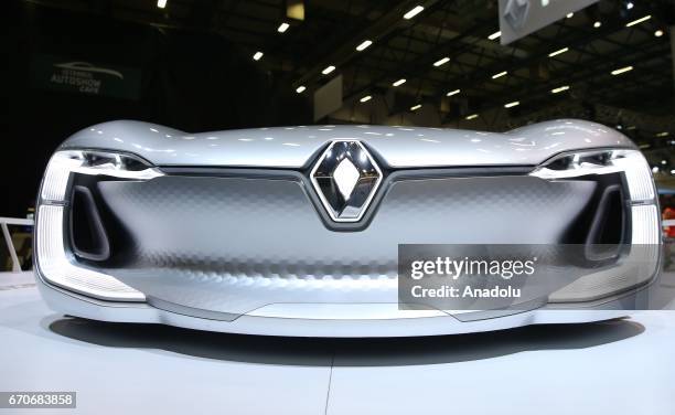 Renault Trezor is being displayed during the Istanbul Autoshow 2017 at the TUYAP Fair and Convention Center in Istanbul, Turkey on April 20, 2017.
