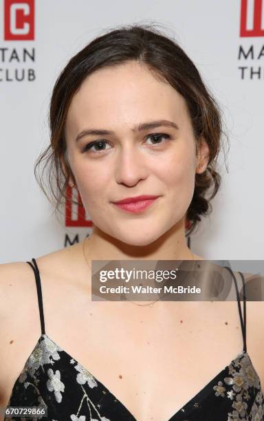 Francesca Carpanini attending the Broadway Opening Night After Party for 'The Little Foxes' at the Copacabana on April 19, 2017 in New York City.