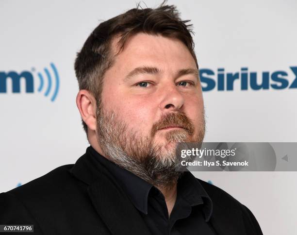 Director Ben Wheatley visits the SiriusXM Studios on April 20, 2017 in New York City.