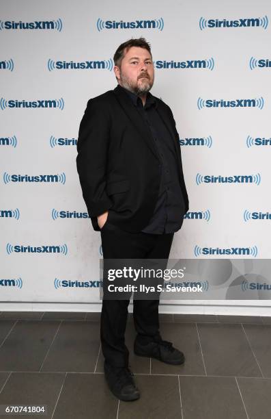 Director Ben Wheatley visits the SiriusXM Studios on April 20, 2017 in New York City.