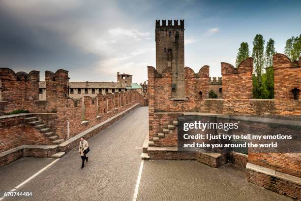 cityscape of verona, veneto - europa meridionale stock pictures, royalty-free photos & images