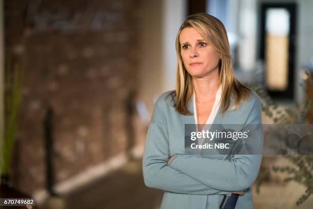 The Newsroom" Episode 1817 -- Pictured: Bonnie Somerville as Heidi Sorenson --