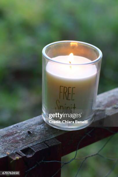 candle - crepuscolo stock pictures, royalty-free photos & images