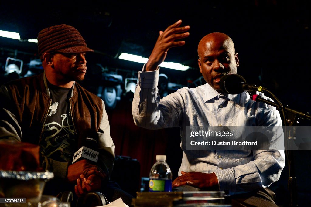 SiriusXM's 'Sway In The Morning' on Shade 45 Hosted by Sway Calloway Broadcasts Live from Denver