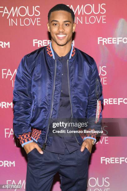 The cast of Freeforms Famous In Love and EP Marlene King screen the first episode to press and social media influencers followed by a Q&A today,...