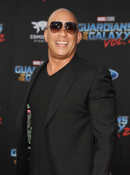 Actor Vin Diesel attends the premiere of "Guardians of the Galaxy Vol. 2" at Dolby Theatre on April 19, 2017 in Hollywood, California.