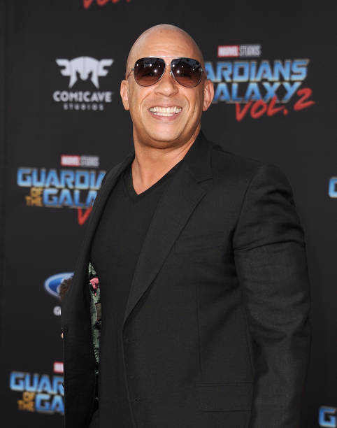 Actor Vin Diesel attends the premiere of "Guardians of the Galaxy Vol. 2" at Dolby Theatre on April 19, 2017 in Hollywood, California.