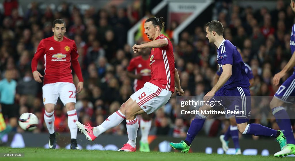 Manchester United v RSC Anderlecht - UEFA Europa League Quarter Final: Second Leg