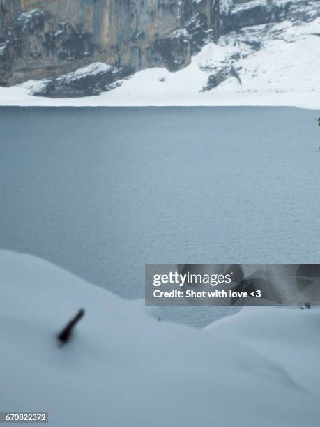 aprilschnee 9 - kandersteg stock pictures, royalty-free photos & images