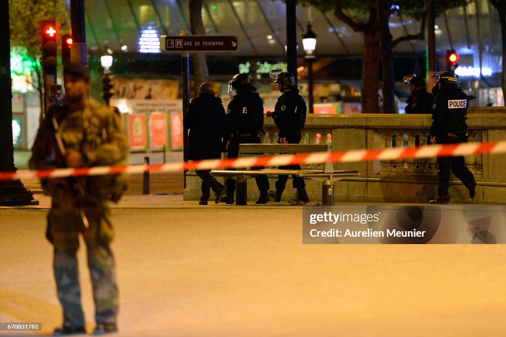 Police Officer Killed In Paris Shooting