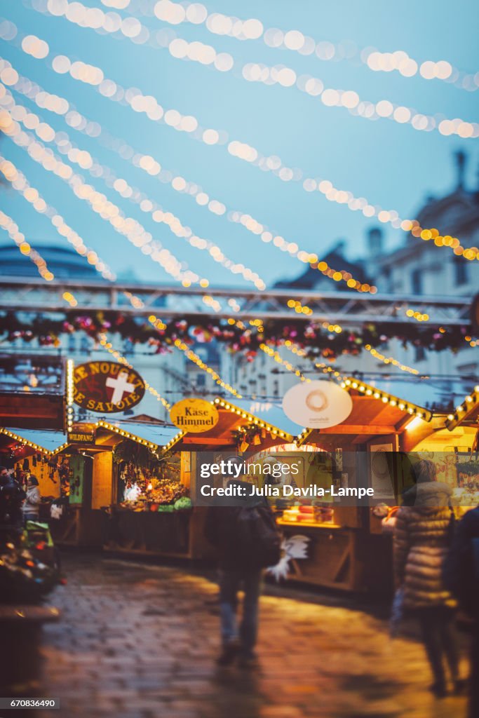 Christmas Market am Hof, Vienna.