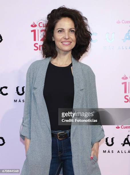 Aleida Torrent attends the 'Cuanto.Mas Alla del DInero' premiere at Callao cinema on April 20, 2017 in Madrid, Spain.
