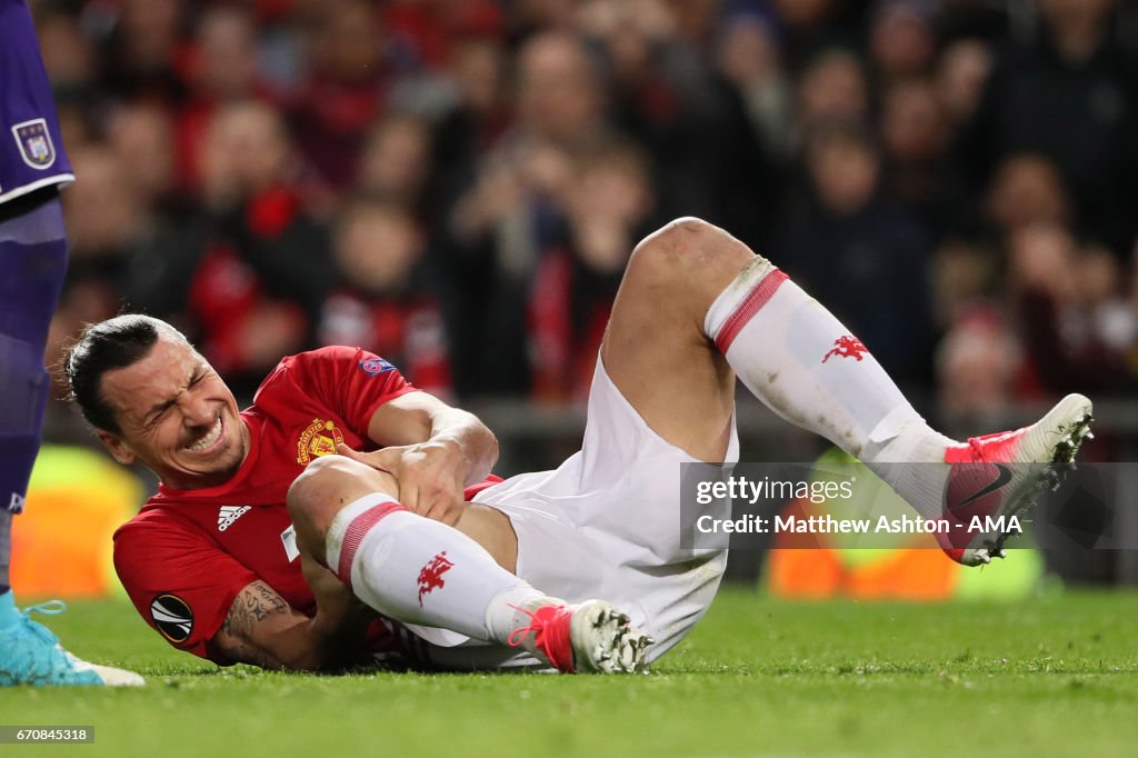 Manchester United v RSC Anderlecht - UEFA Europa League Quarter Final: Second Leg