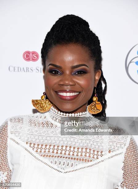 Actress Kelly Jenrette arrives at the 2017 Women's Guild Cedars-Sinai Annual Spring Luncheon at the Beverly Wilshire Four Seasons Hotel on April 20,...